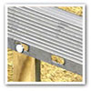 Resilient Bars a vibration absorbing resilient steel channel for walls and ceiling