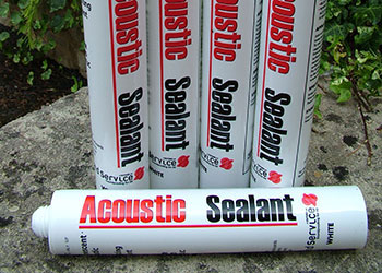 upright cartridges of Acoustic Sealant