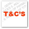 T & C's