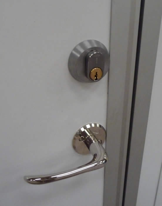 soundproofed booth door locks