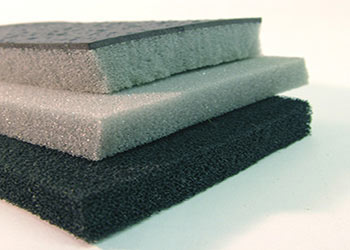 Non-flammable fireproof duct lining acoustic foam