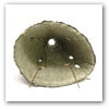 inside view of acoustic sound reducing hood for inset ceiling lamps