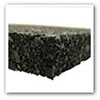 corner of M20AD  recycled rubber sound insulating panel