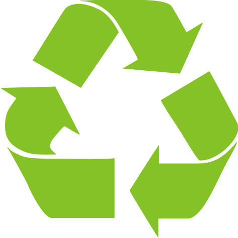 green recycled logo