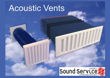 Acoustic Vents to reduce sound leakage through walls